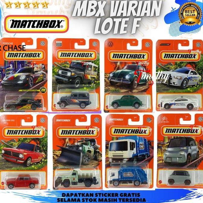 Matchbox MBX Lote F Bebas Pilih Lexus FJ40 Pursuit VW Beetle Mazda