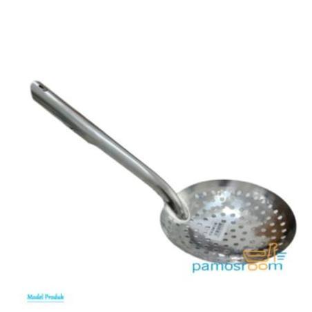 HARGA PABRIK - Pamosroom Saringan Mie 18Cm Serokan Mie Ayam pangsit Berbahan Stainless 18Cm