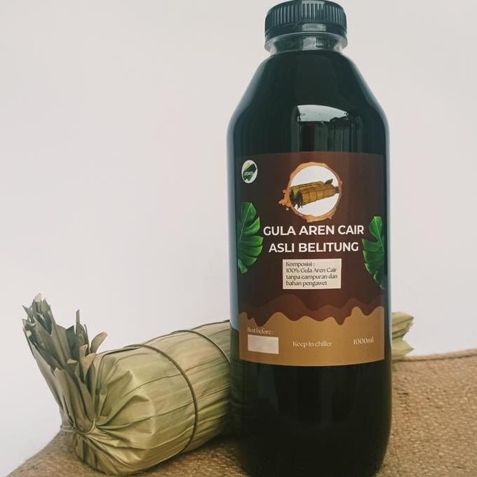 GULA AREN ORGANIK ASLI BELITUNG 1 LITER