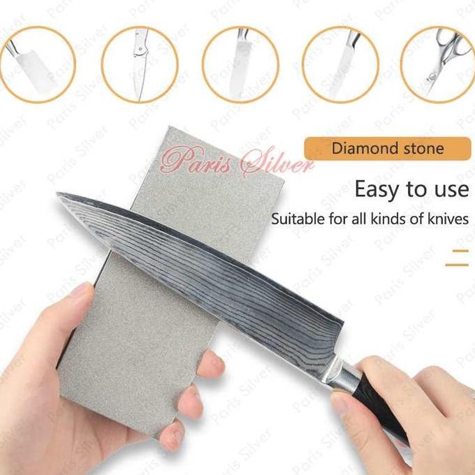 Batu asah diamond plate intan berlian plat whetstone handplane