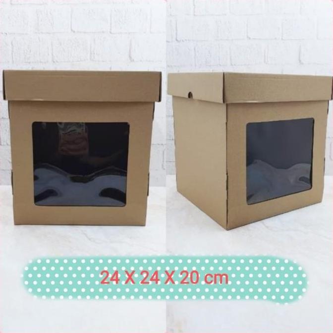 Dus Cake Tinggi, Box Kue Tart Tinggi, Kardus Kue Tinggi, Box Hampers