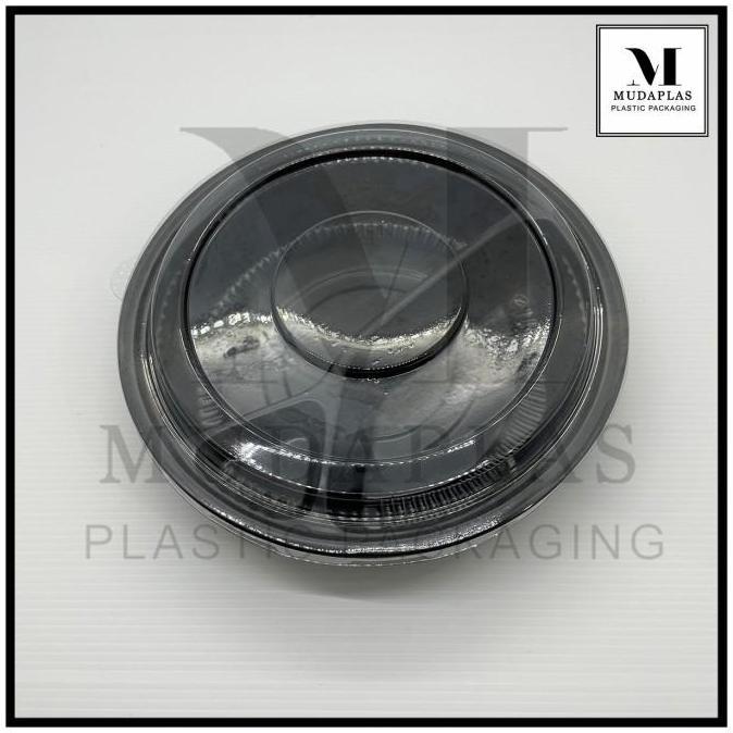 Bento Tray Bulat Sekat 3 Isi 50 pcs / Mika Bento / Kotak Bento