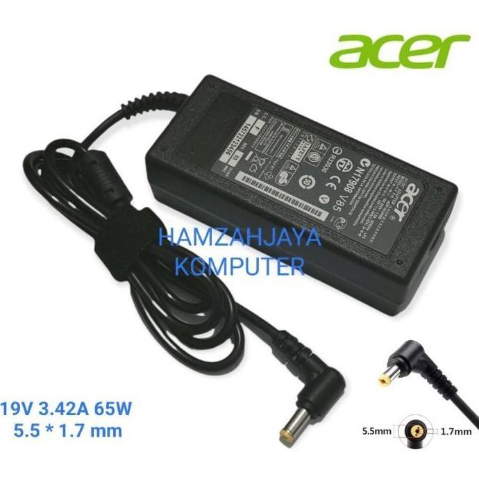 CHARGER LAPTOP ACER 19v - 3,42a ORIGINAL n17908 r33030 v85 acer Acer
