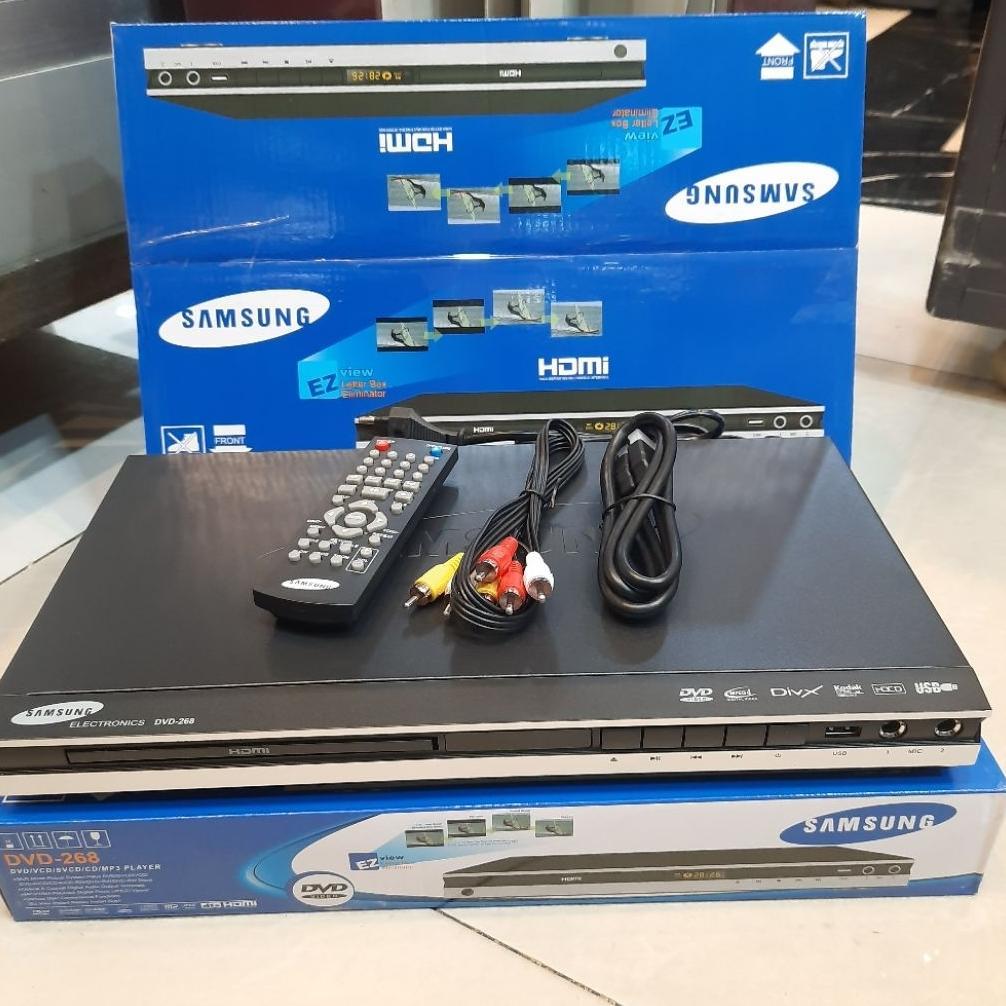Dvd Player Samsung Dvd-268 / Bisa Untuk Dvd/Vcd/Cd/Mp3/Usb