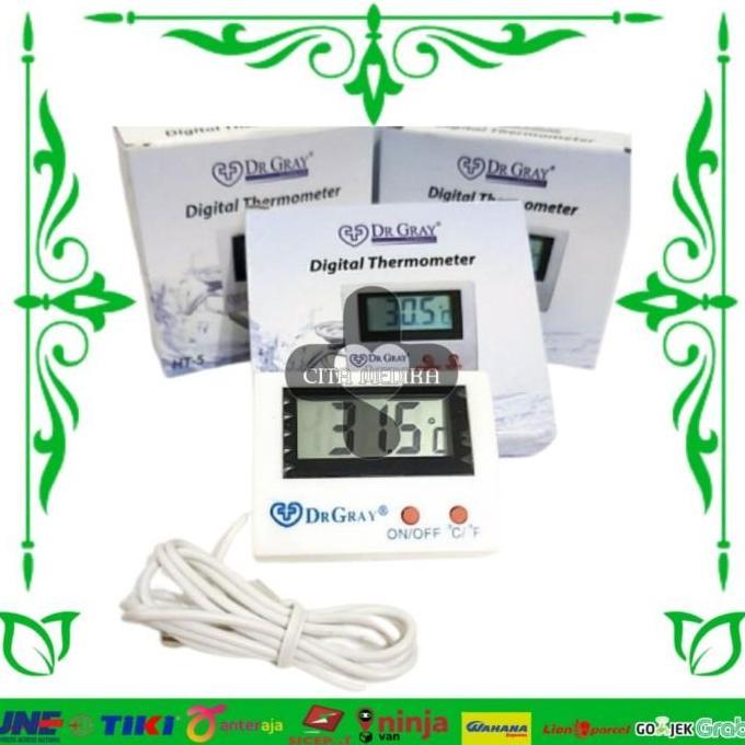 Thermometer kulkas digital dr gray / themometer kulkas
