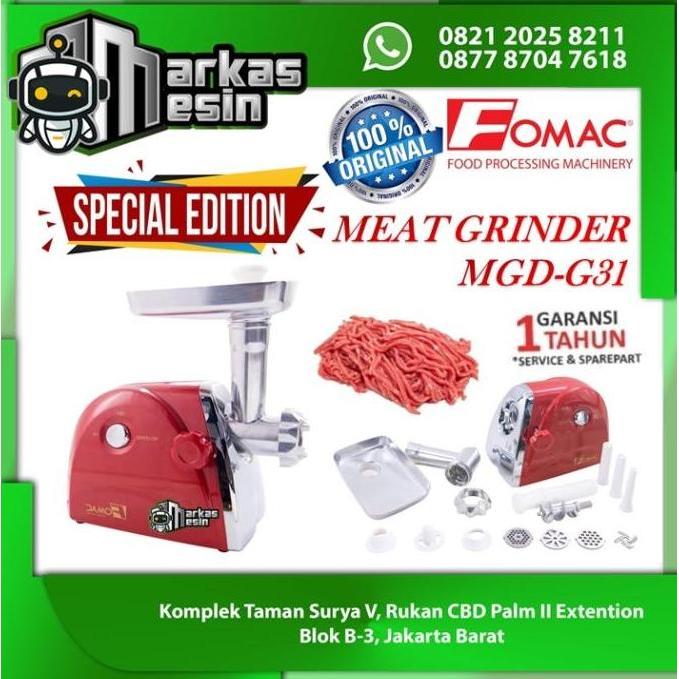 Meat Grinder Mesin Giling Daging/Penggiling Daging MGD-G31 FOMAC