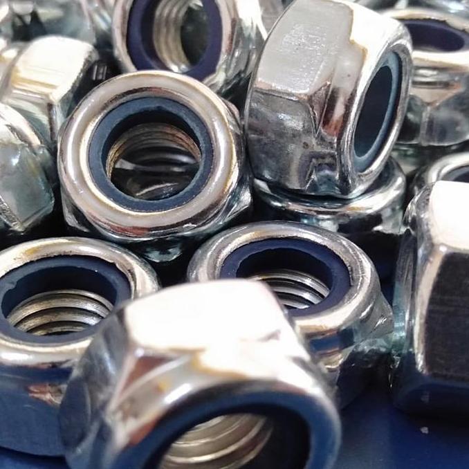 Mur Nylon Lock Nut M30 Galvanis Terbaru 