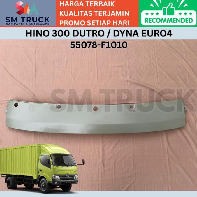 NARDJIOSO (E4) GARNISH FRONT PANEL COWL WIPER KEDOK DEPAN HINO 300 DUTRO / TOYOTA DYNA EURO4 2022-UP
