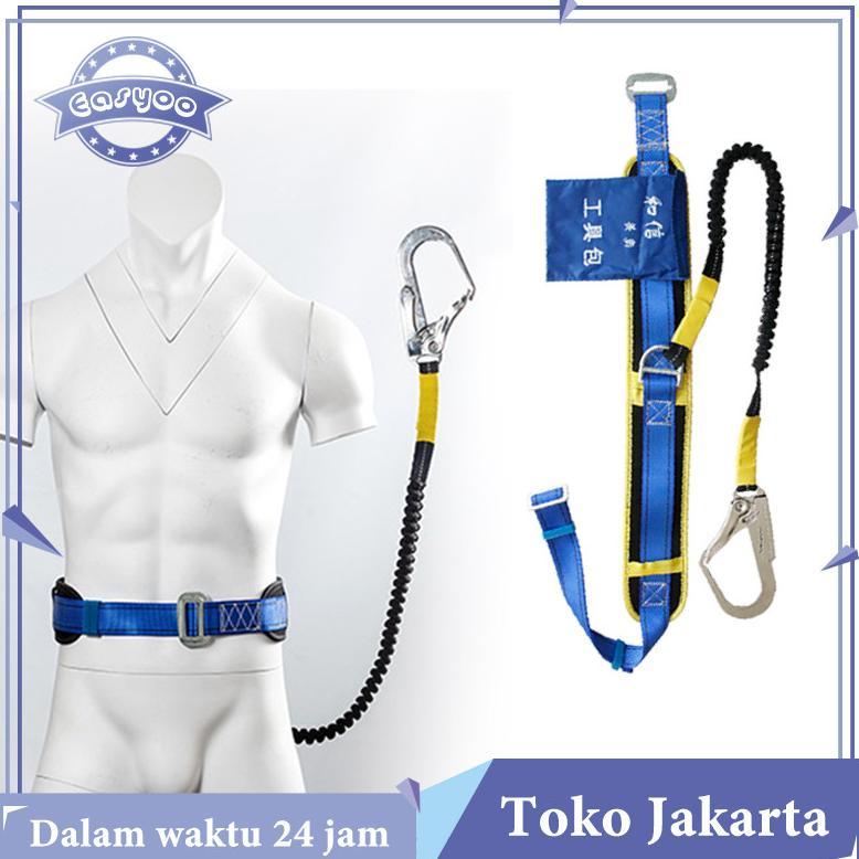 Tali Pengaman Panjat Tebing Safety Belt Sabuk Pengaman Harness Belt Pinggang
