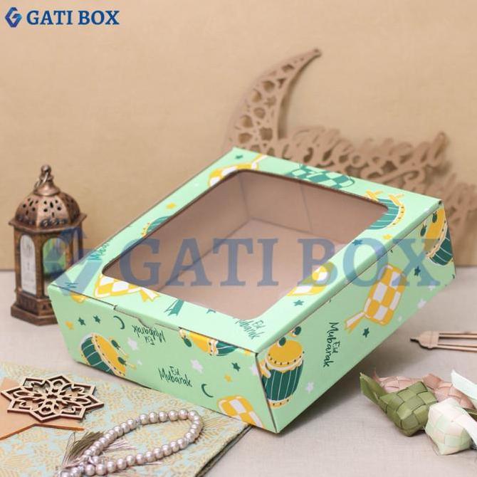 kotak kue box cake dus lapis legit lebaran idul fitri dus 22x22x7