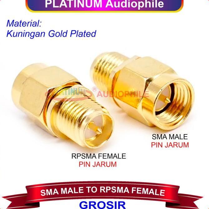 Konektor SMA Male to RP SMA Female RPSMA RF Adapter Connector Antena