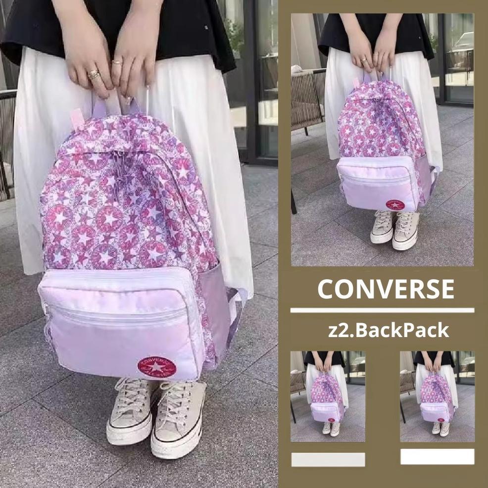 (Terbaru) Converse Pink Star Ransel Converse Backpack Sekolah (Terlaris)