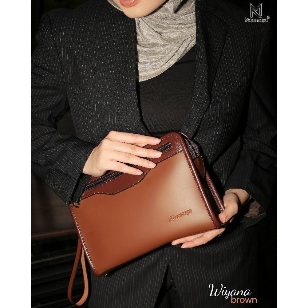 PROMO MOONZAYA - Wiyana Clutch By Moonzaya Clutch Unisex Clutch Pria Waterproof Clutch Wanita Waterp
