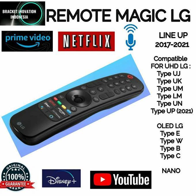 Akusesari- Magic Remote Lg | Remote Magic Lg Ori Uj Sj Uk Sk Um Lm Un Nano Oled