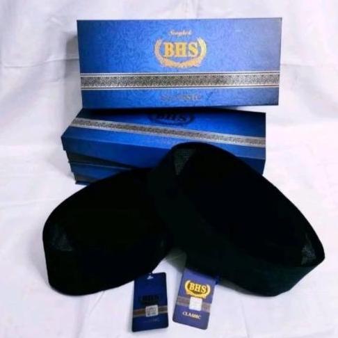 Peci BHS Premium Peci hitam polos BHS Clasik