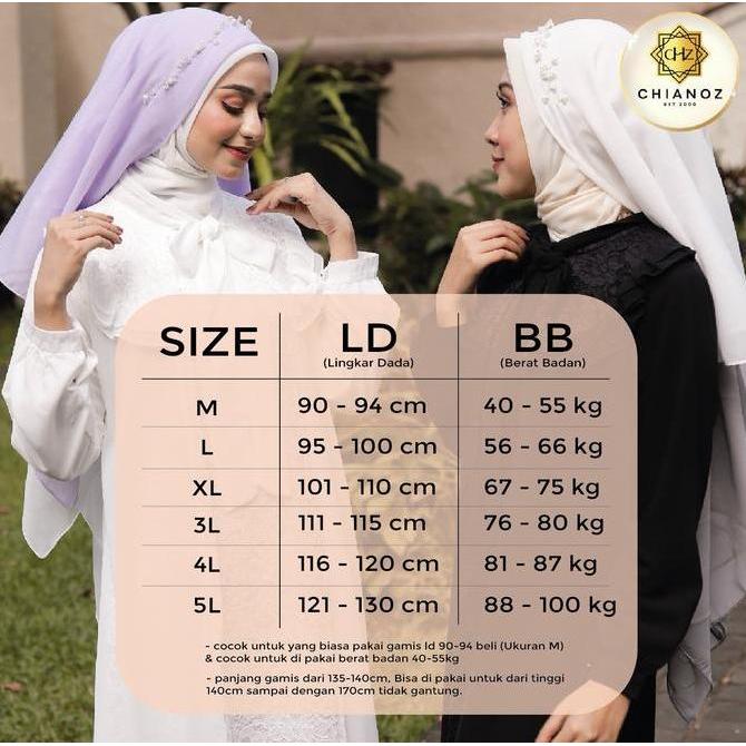 Wxwxw- Chianoz Gamis Putih Abaya Putih Turkey Full Brukat Mewah Premium Sifon Ceruti Renda Kaki Payu