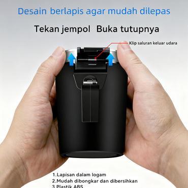Grade Ori [Cod] Car Ashtray /Asbak Mobil Led Portabel/ Asbak Plastik Abs Isolasi Termal Mudah Dibers