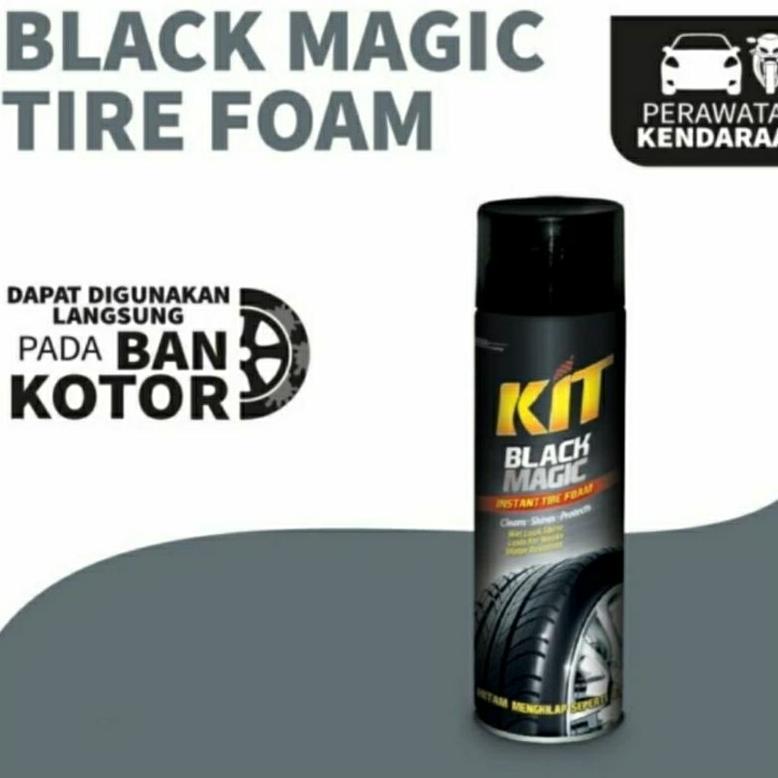 Grade Ori Kit Black Magic Tier Foam / Semir Ban Mobil / Motor Busa - 400Ml