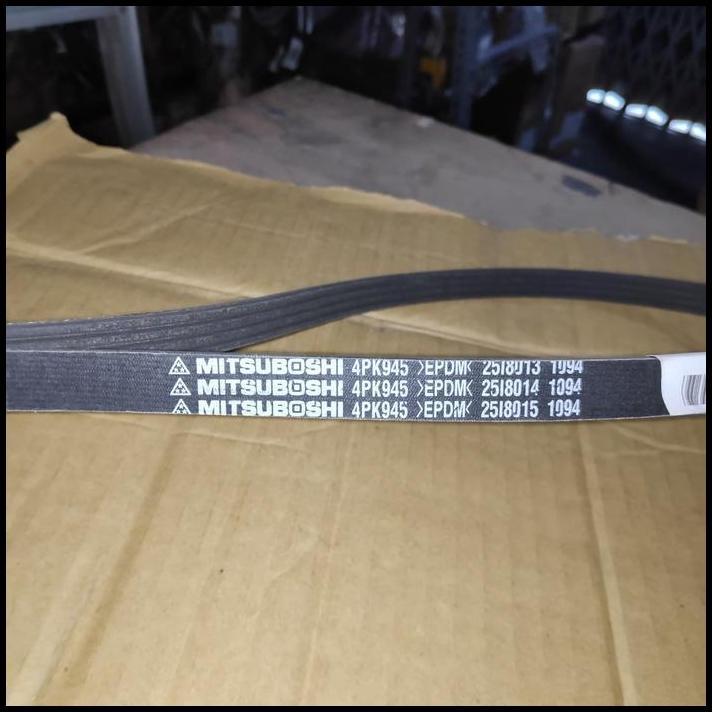 GRATIS ONGKIR MITSUBOSHI FAN BELT 4PK945 EPDM TALI KIPAS FANBELT 4PK 945 TRAJET 