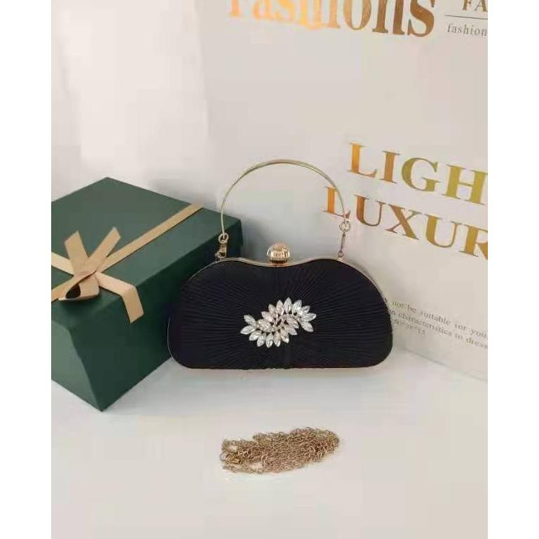 Discount MV_Marvelouz MV137643 tas Handbag pesta elegant ada tali rantai