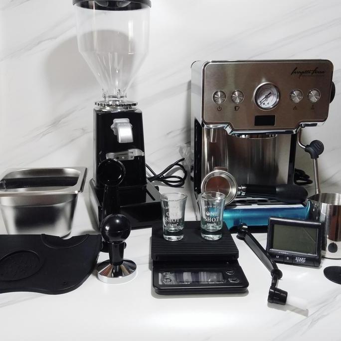 Terlaris Paket Murah Mesin Kopi Espresso Kedai Kopi / Rumahan Lengkap