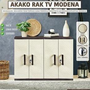 Murah Akako - Lemari Plastik Rak Tv Modena / Kode : Rtv Mdn