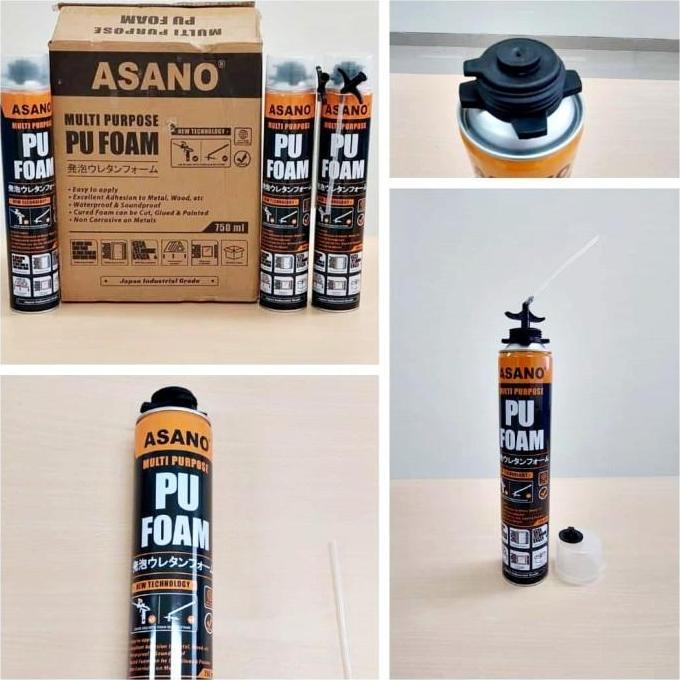 spray Foam ASANO Polyurethane Foam / Sealant Foam SPRAY PU Foam