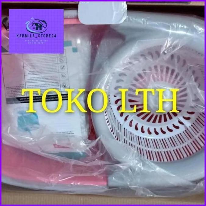 SUPER MOP/ALAT PEL EMBER - LIVINA SPIN MOP (STANDARD)-LION STAR BM-45