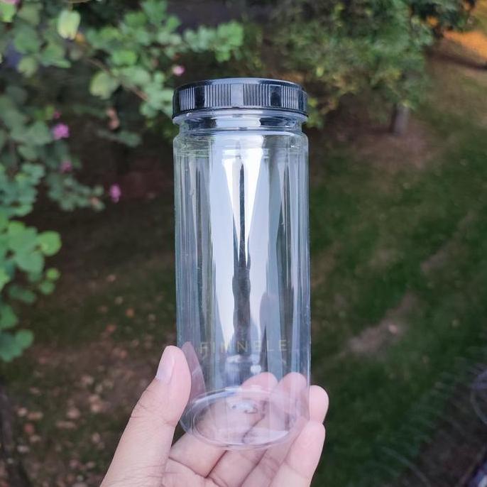 Isi 80 Pcs Toples Tabung 500ml Slim / Toples Plastik 500ml / Toples Bawang Kue / Toples Snack HM