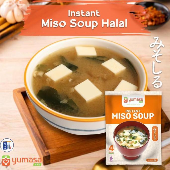 Spice- Yumasa Japanese Miso Soup Instant | Sup Miso Jepang Halal 50Gr
