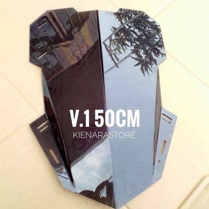 Promo Paketan Breket + Visor 50cm V.1 Yamaha Vixion Old Visor Vixion Diskon