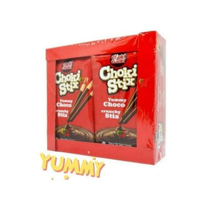 Snack- Choki Choki Stix Mayora | Box Isi 12 Bungkus