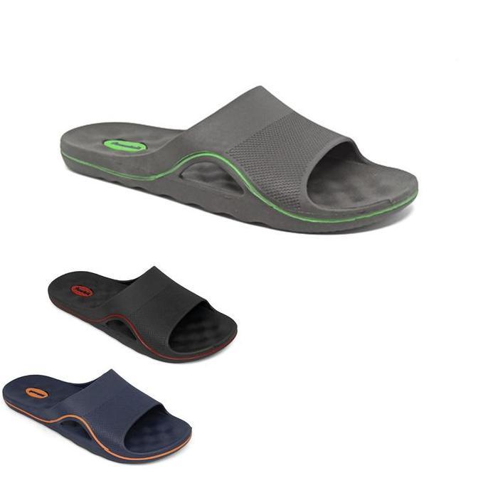 SANDAK BY BATA - ORACLE "RUBBER" SENDAL SLIDE KARET PRIA - SANDAL
