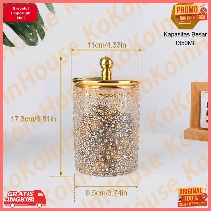 Original Toples Lebaran Cantik Set Mewah/Toples Lebaran/Toples Aesthetic Lebaran/Toples Bahan Akrili