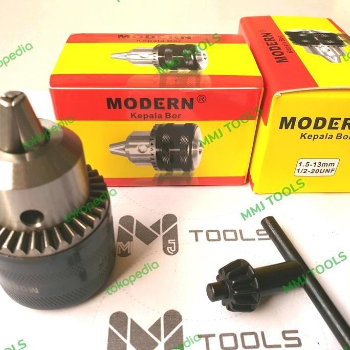 Soon- Kepala Mesin Bor Modern 13Mm - Modern Kepala Bor 13Mm - Drill Chuck