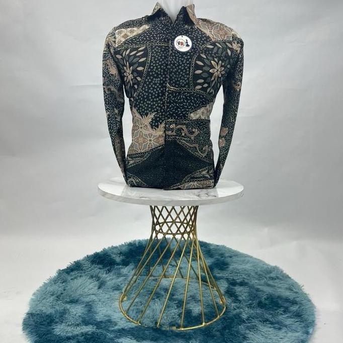 Kemeja Batik Pria Motif Elegan | Kemeja Pria Lengan Panjang & Pendek  | Baju Batik Pesta HM