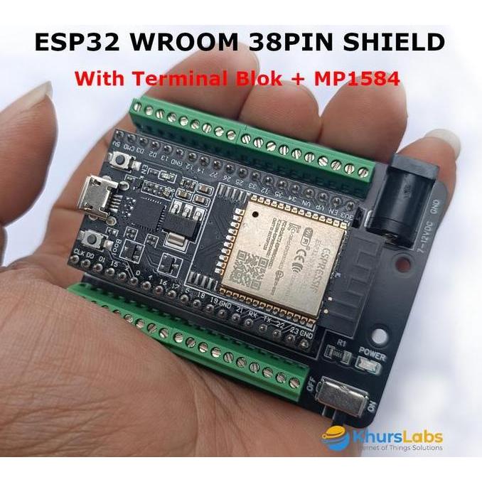 Shield Io Esp32 Devkitc V4 Wroom 38Pin 38 Pin Board - Esp32Mt