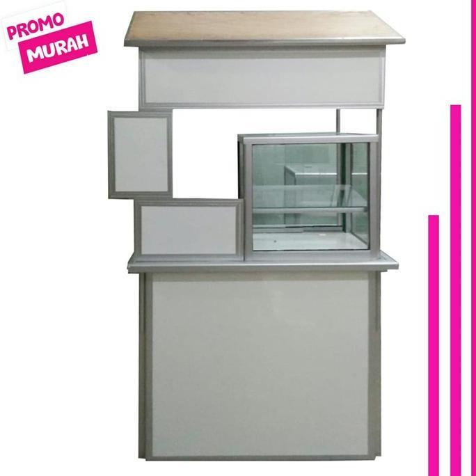Terlaris Booth Portable Atap,Etalase Mini,Daftar Menu