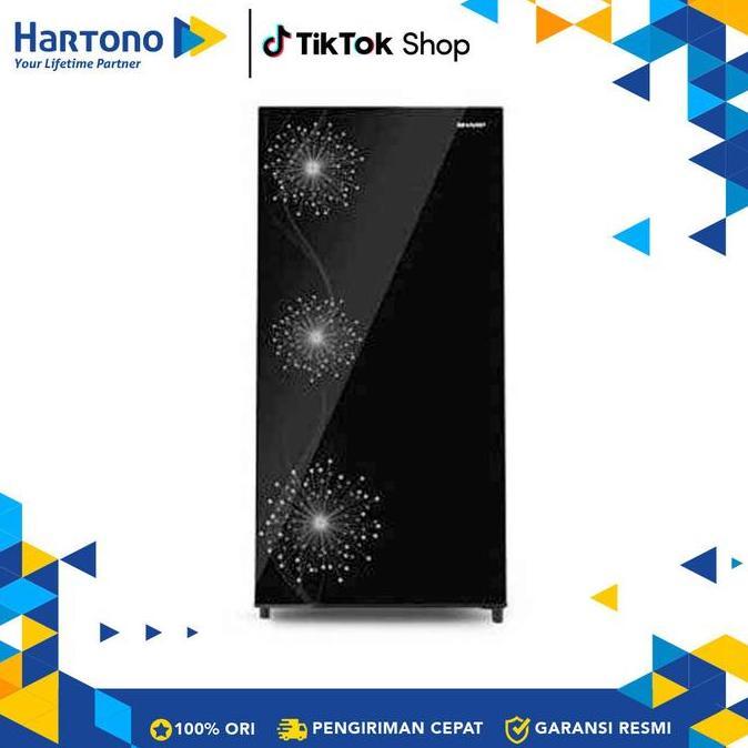 Terlaris Sharp Kulkas 1 Pintu 1 Door Refrigerator Sjx197Wd_W
