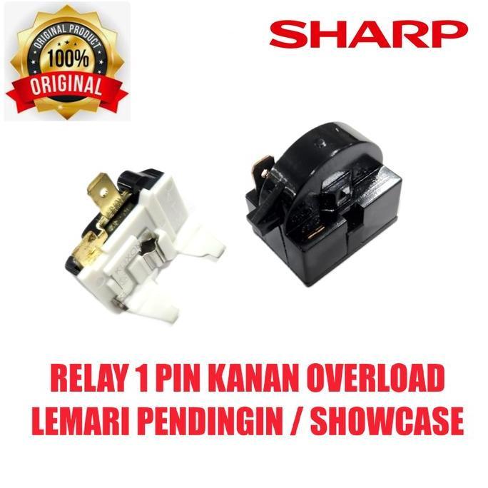 Promo Relay Ptc 1 Pin Kanan overload Lemari Pedingin / Showcase Sharp Diskon