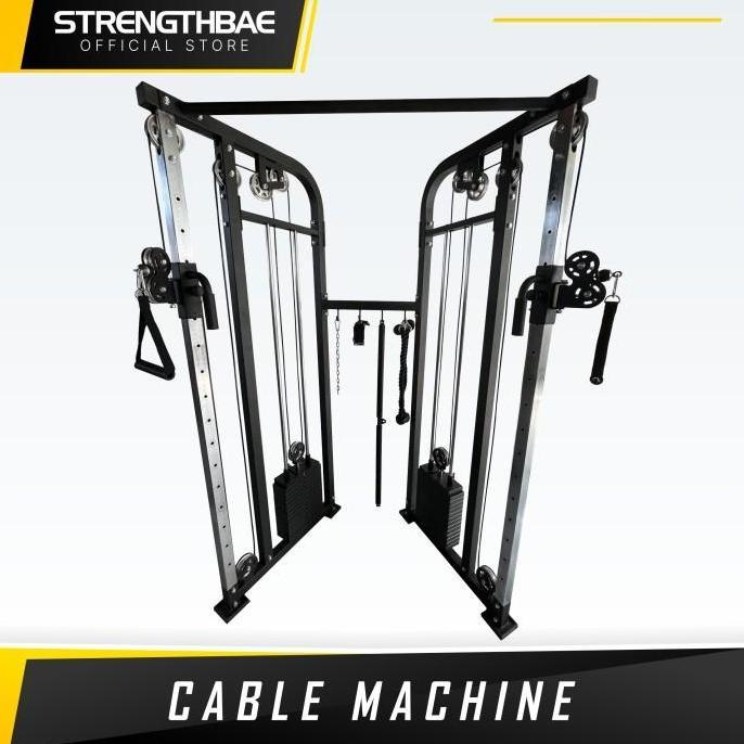 Cable Machine STRENGTHBAE Functional Trainer Crossover Lat Pull Down