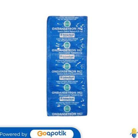 Ondansetron Hcl Interbat 8 Mg Strip 10 Tablet