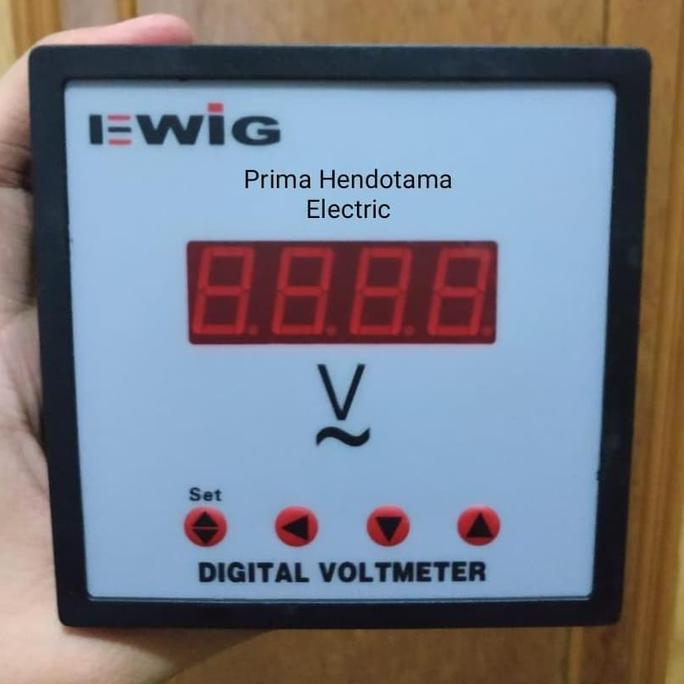 TERBARU - Volt Meter Digital EWIG