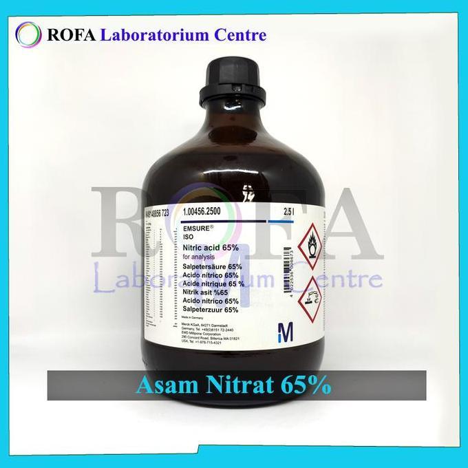 NEW PRICE - Asam Nitrat / Nitric Acid / HNO3 65% Pro Analis Merck Eceran 100 mL
