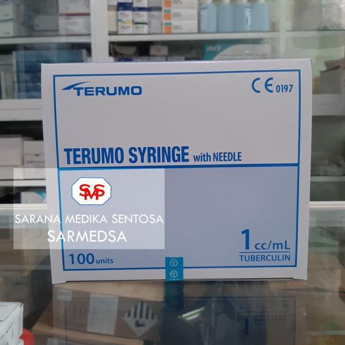 TERMURAH - Spuit 1cc Tuberculin Terumo / Jarum Suntik 1ml Tuberculin Terumo
