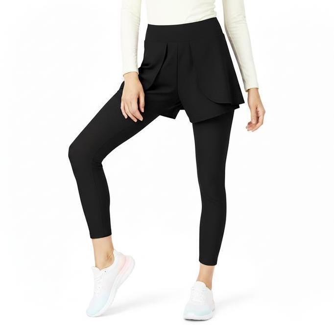 BEBAS ONGKIR - Legging Celana Wanita Bawahan Olahraga Nyaman Dengan Saku Dalam