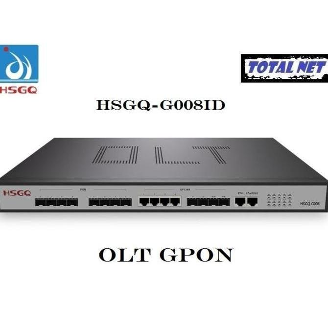 HARGA DISC - HSGQ-G008ID OLT GPON 8 PORT HSGQ g008id (blm termasuk SFP)