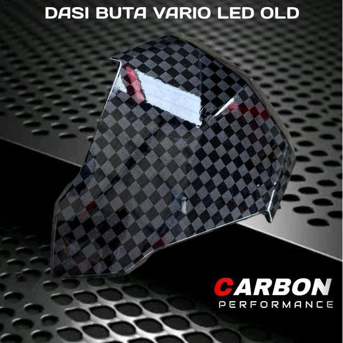 Dasi Buta Carbon Catur Vario 125 150 Led Old Esp Variasi Carbon Performance Tanpa Dudukan Plat Motor