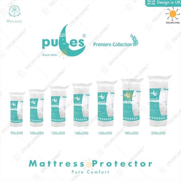 HARGA TERBAIK - Mattress Protector Pules / Pelindung Spring Bed Adem / Cover Kasur