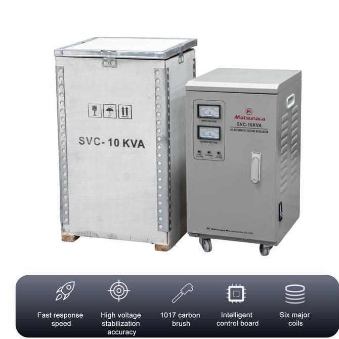 STAVOLT SVC 10 KVA MATSUNAGA / STABILIZER 10KVA / STAVOL 10.000 WATT